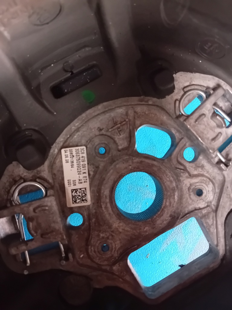 фото №9, Повітропровід триспицева multi шкіра vw passat cc b7 3c8419091k з подушка безпеки