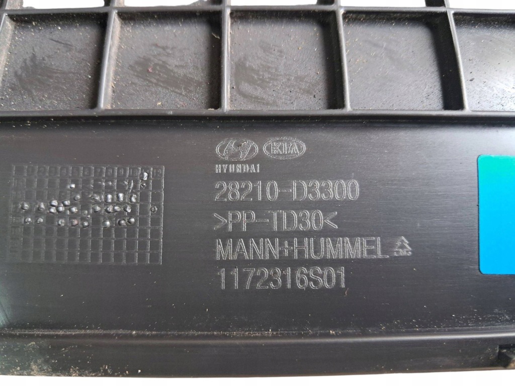 фото №8, Воздухозаборник воздуха kia sportage iv 2015-2021 rok 28210d3300