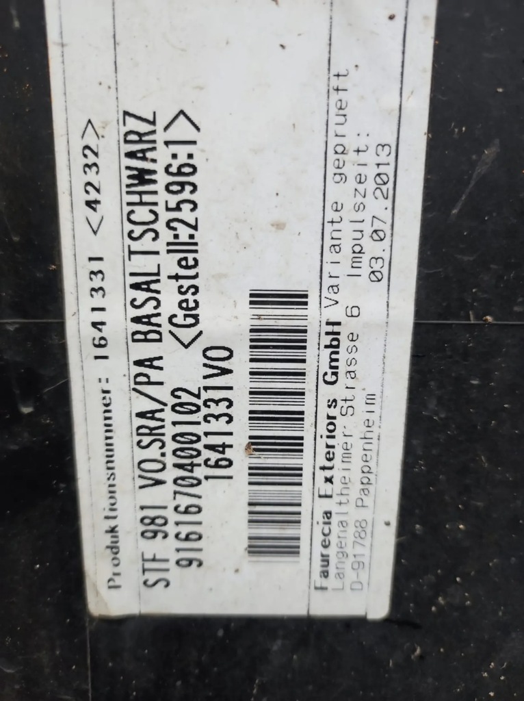 фото №9, Porsche cayman 981 boxster 2012- бампер передній перед