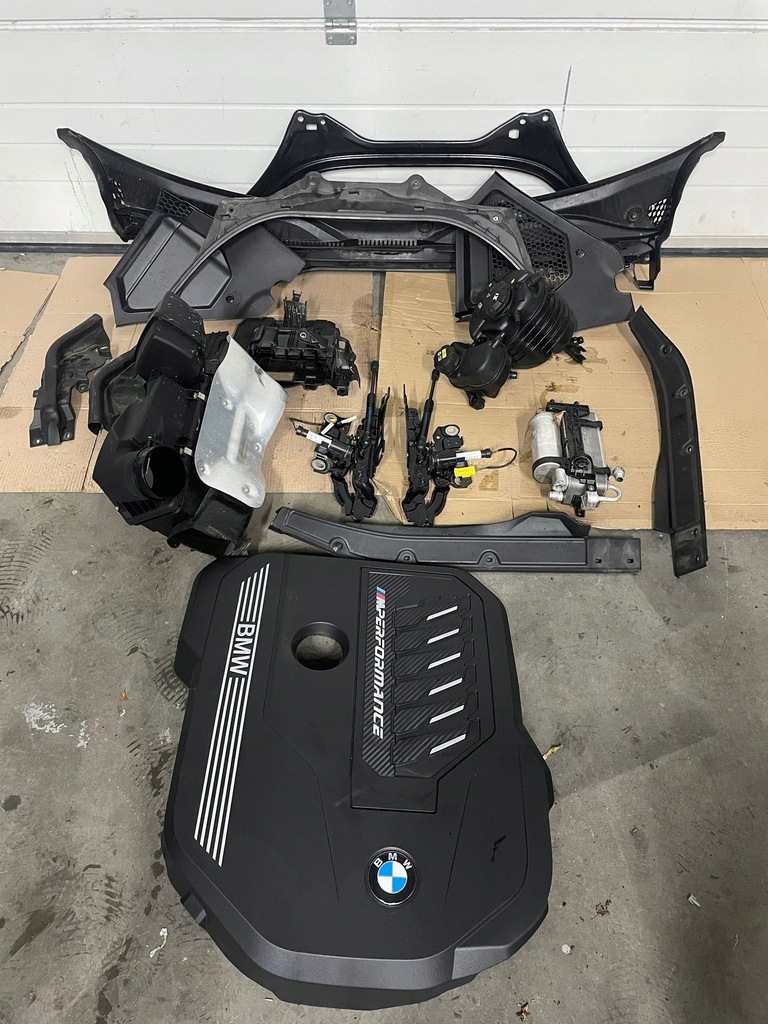 фото №6, Kompletny перед бампер капот лампи full led bmw g42 m240i 475 ideał