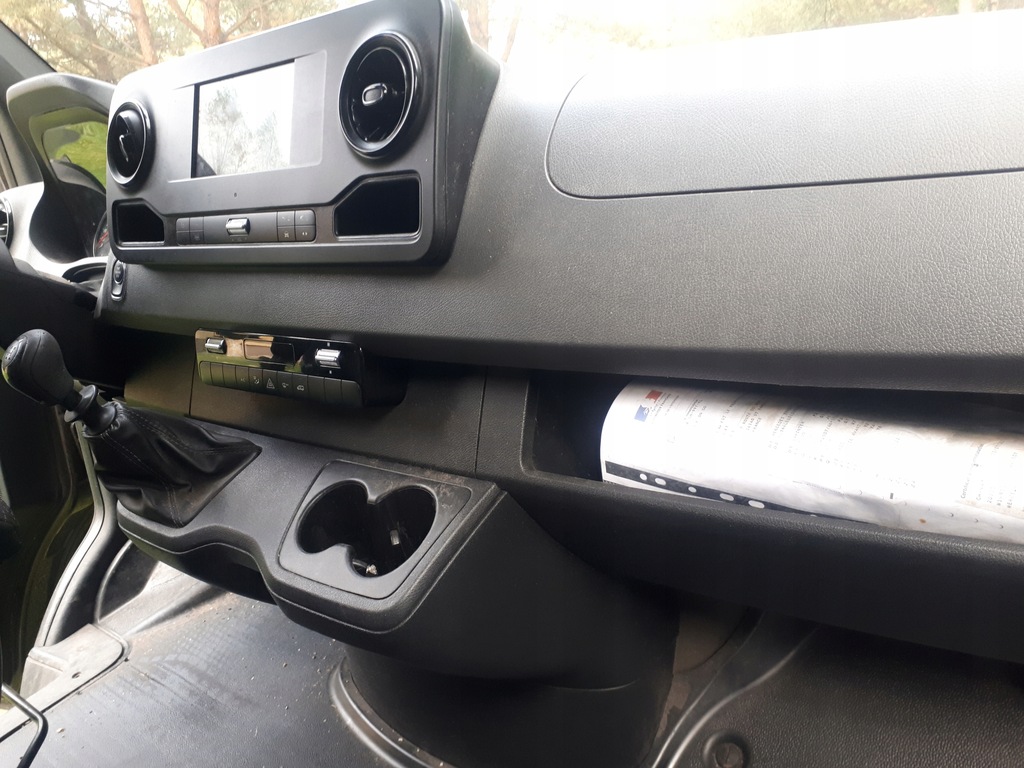 фото №1, Панель кондиціонера кліматронік mercedes sprinter w907 907 910 w910