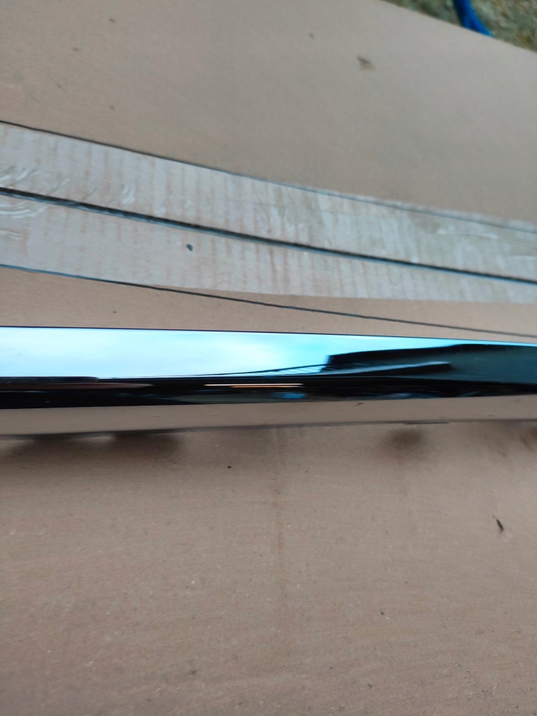 фото №6, Молдинг бампера левая перед хром renault koleos i 1 lift 261a31626r