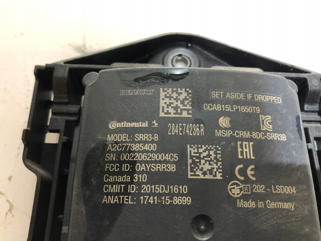 фото №6, Renault captur ii радар приближения датчик датчик 284e74236r