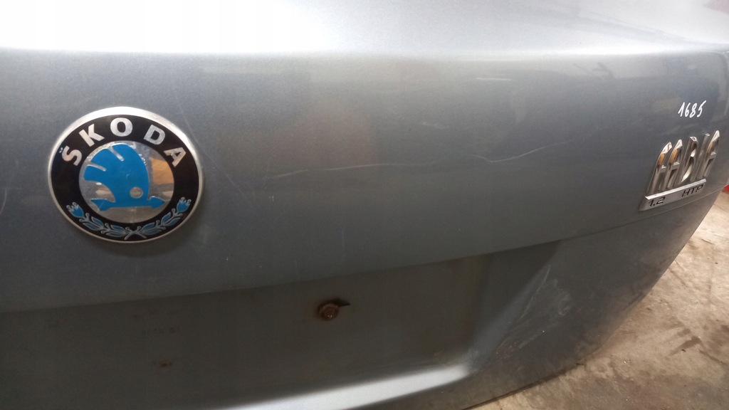 фото №4, Задняя крышка багажника skoda fabia i hb 03r