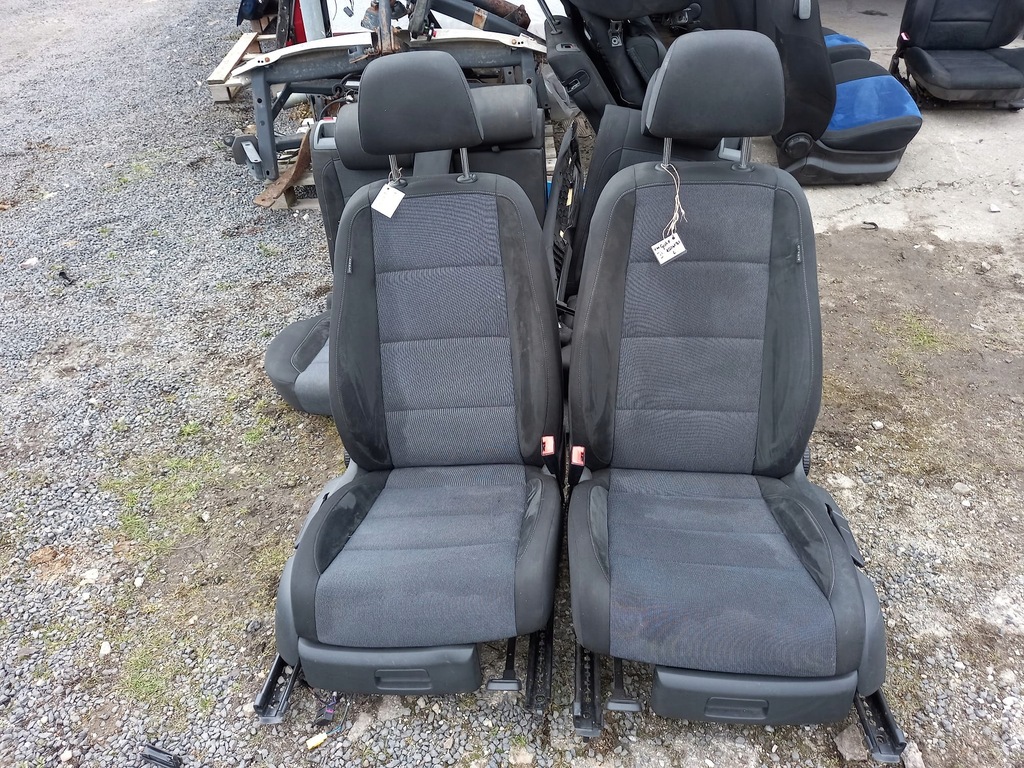 фото №9, Сиденья, заднее сиденье комплект vw golf vi 12r.