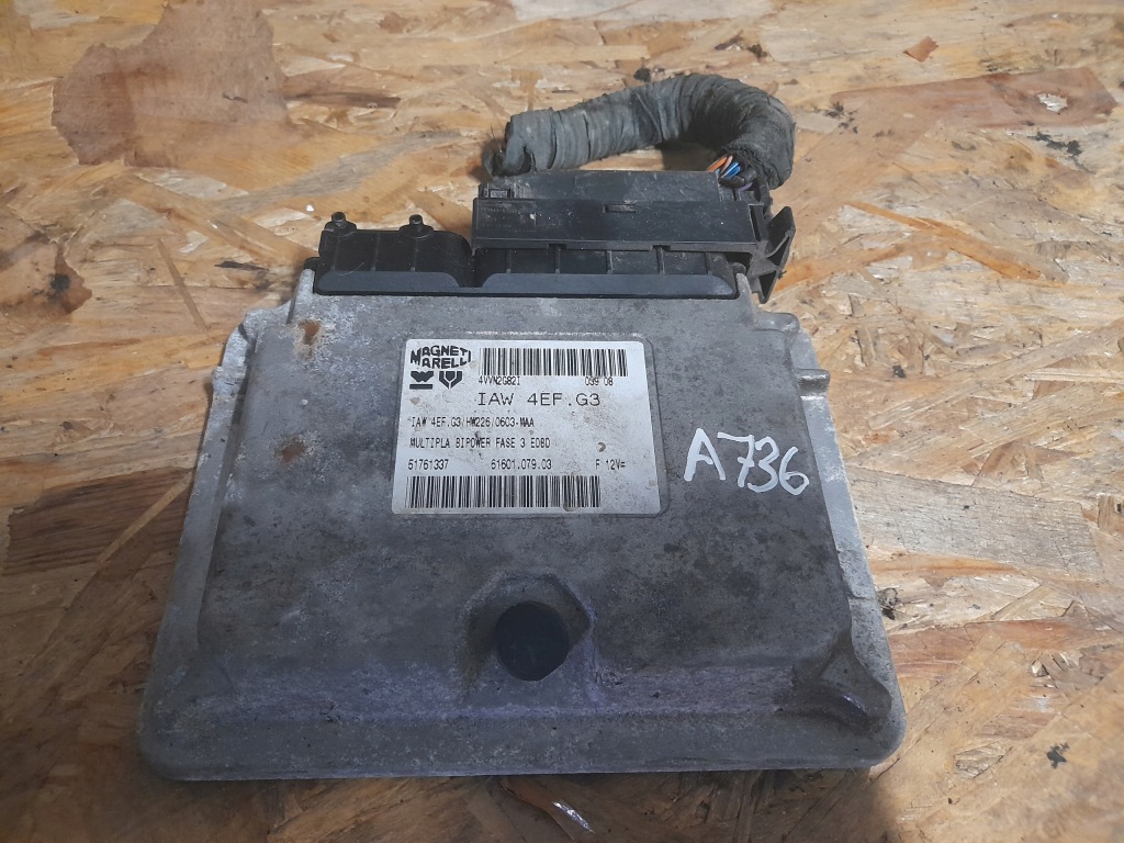 Купить Бортовой компьютер iaw 4ef.g3 51761337 fiat multipla