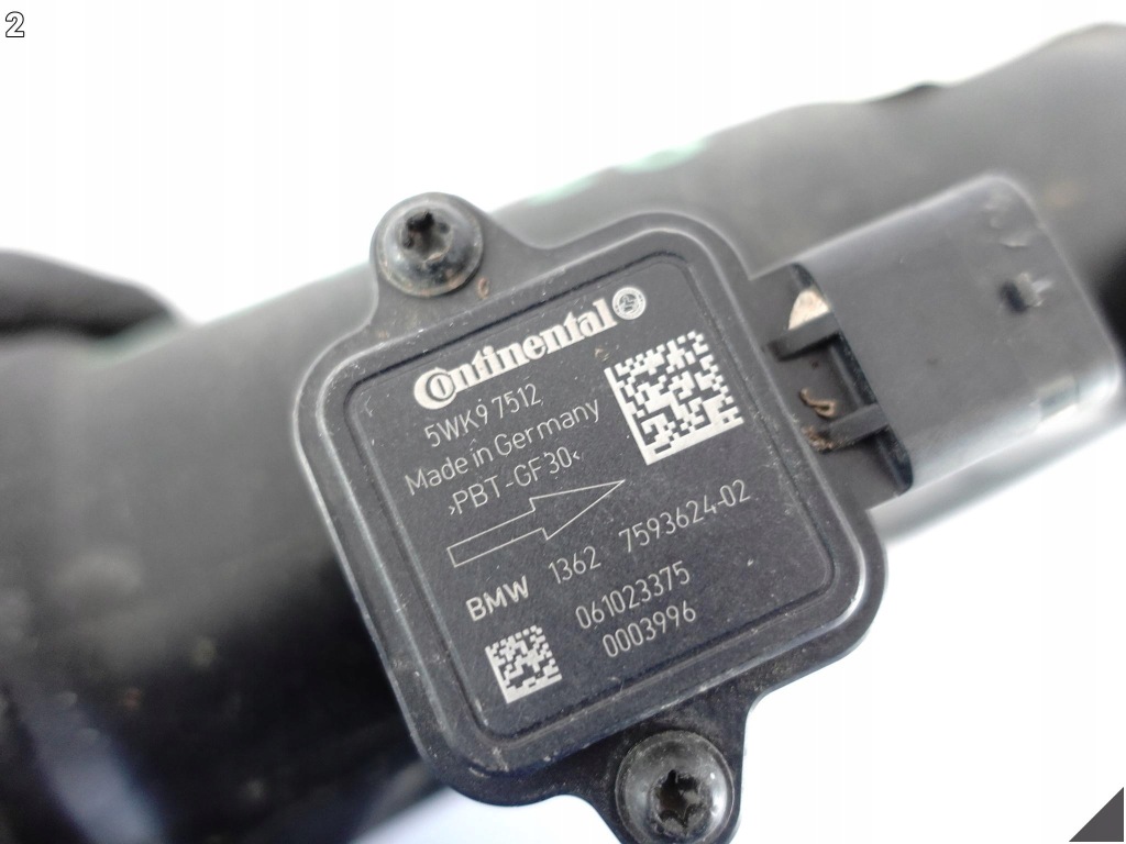 фото №3, Bmw f06 f12 f13 f15 f16 f26 труба шланг воздуха + расходомер 40i 35i