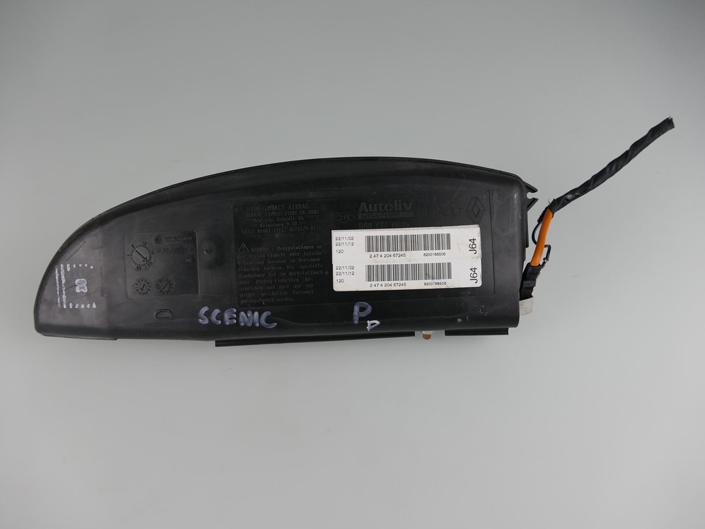 фото №1, Renault scenic i lift подушка сидіння правого