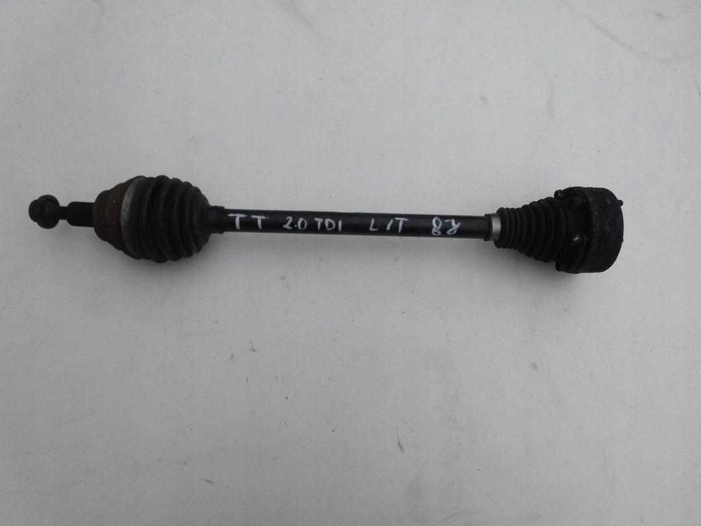 фото №1, Приводной вал audi tt 8j 2.0tdi quattro левая задняя оригинал