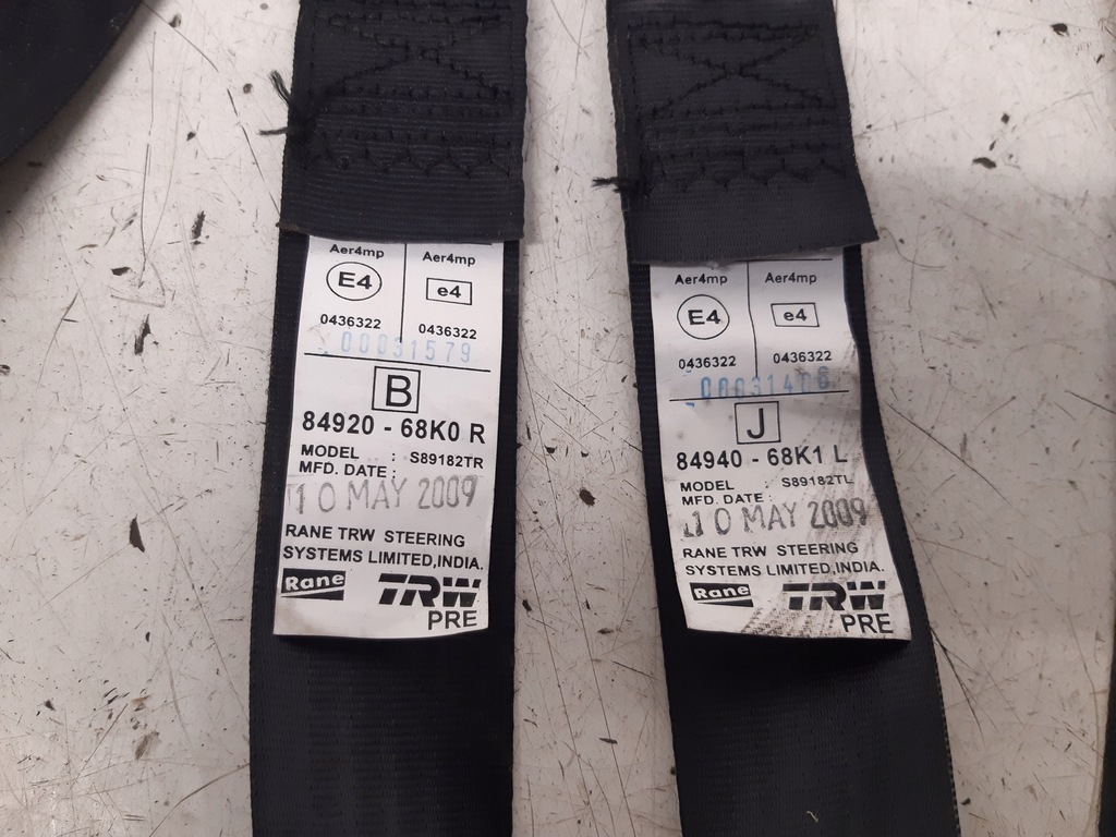 фото №12, Датчик ремни подушки безопасности kpl suzuki alto