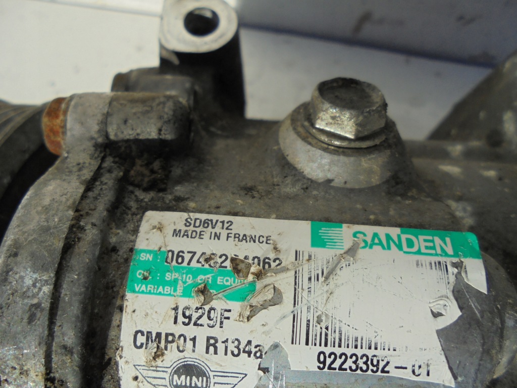 фото №3, Насос кондиціонера mini cooper r56 1,6b 9223392