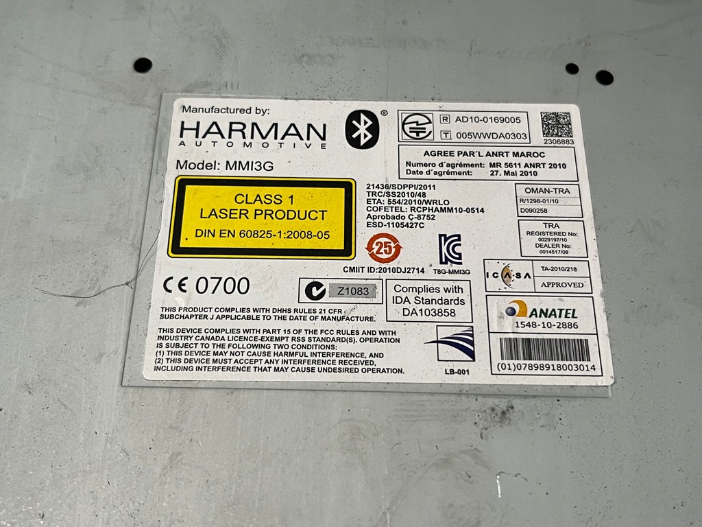 фото №8, Набор mmi 3g+ high audi a4 s4 b8 a5 s5 8t lift