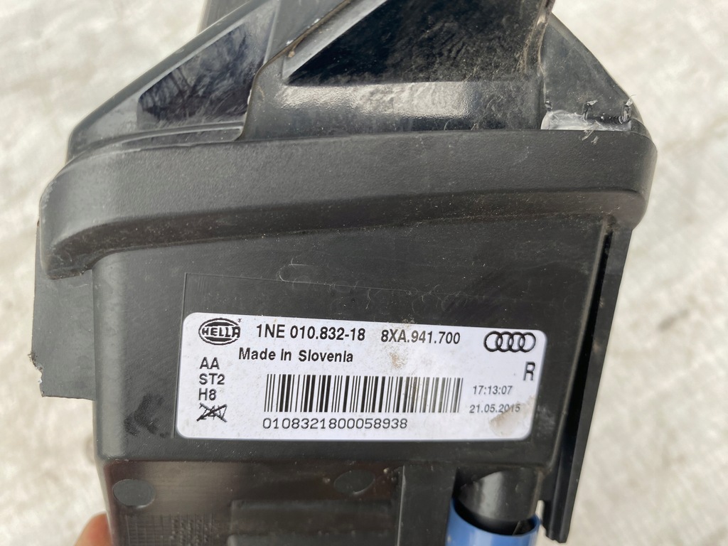 фото №7, Audi a1 8x противотуманная фара правый 8xa941700