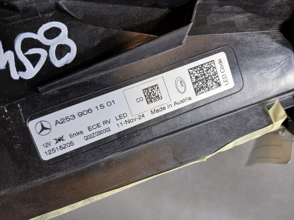 Mercedes glc w253 15- фара перед передня ліва led оригінал Ціна