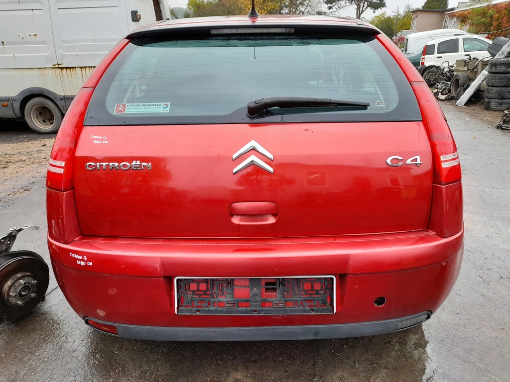 фото №14, Citroen c4 i бампер задня задній задній ekqd