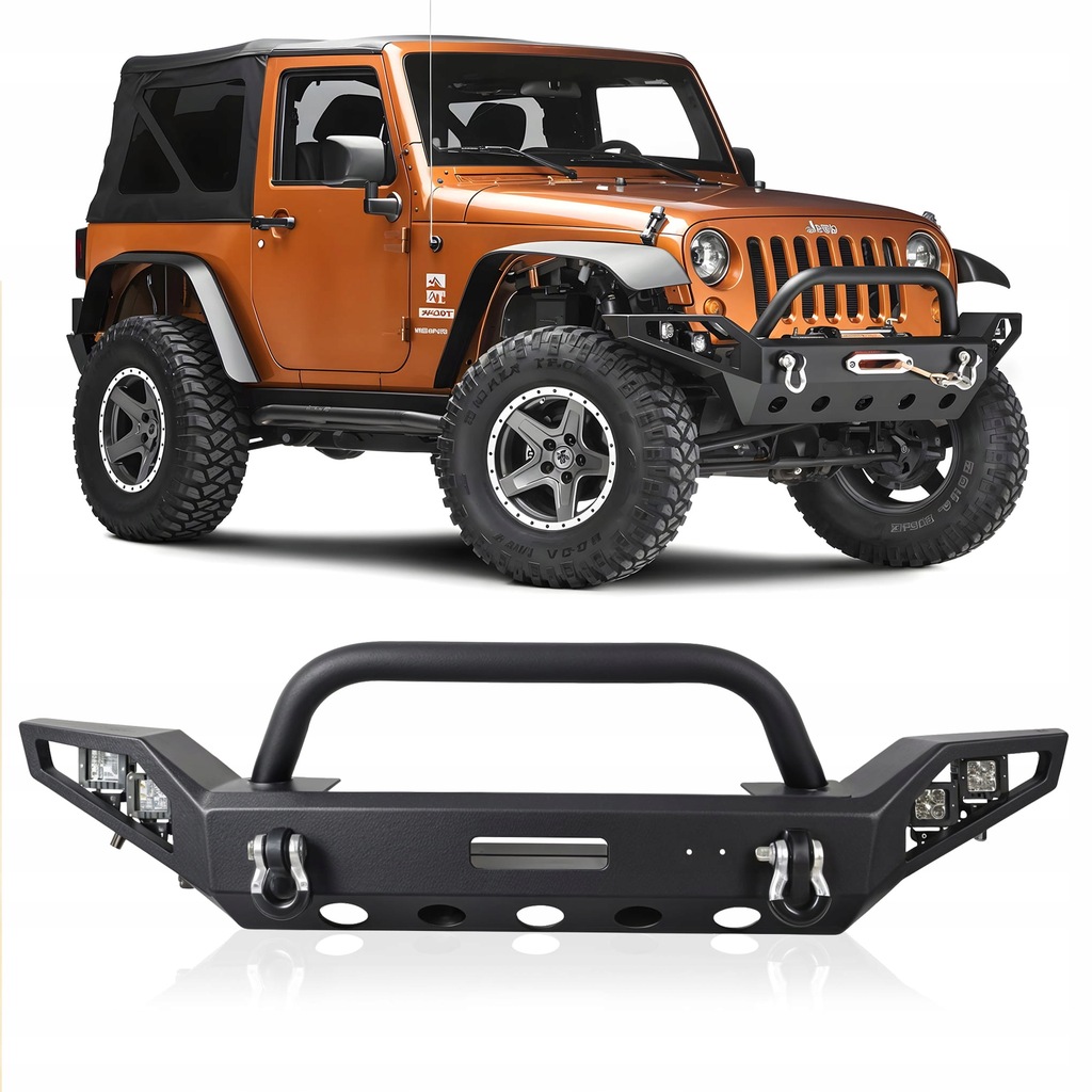 фото №1, Jeep wrangler jk 2007-2018 бампер передний lp2