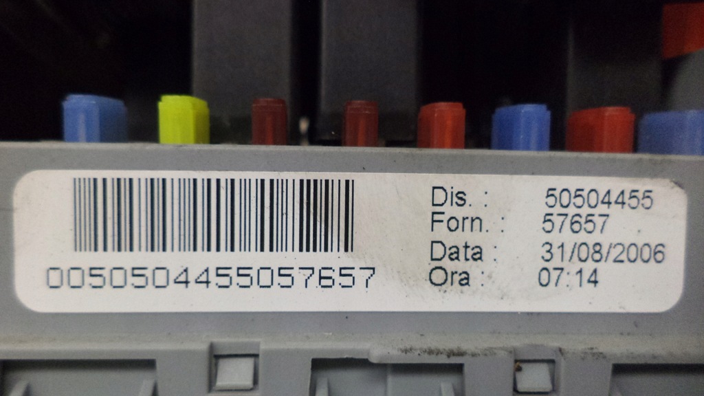 фото №4, Модуль bsi 50504455 alfa romeo 159 роз'єми kpl