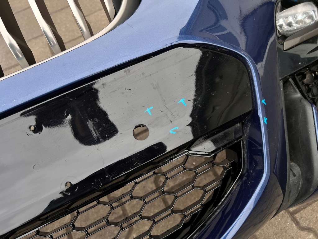 Бампер перед передний bmw x3 g01 x4 g02 m набор цвет c1m с Разборки