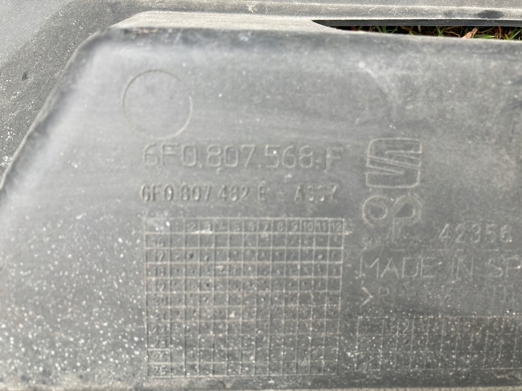 фото №11, Seat ibiza 5 v 6f0 бампер задня задній + дифузор