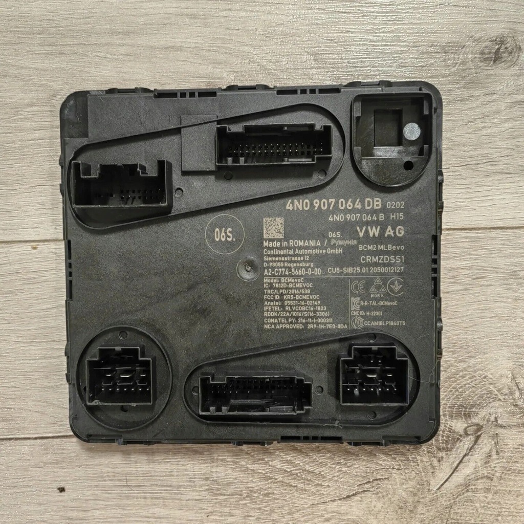 фото №1, Модуль комфорту bcm audi 4n0907064db