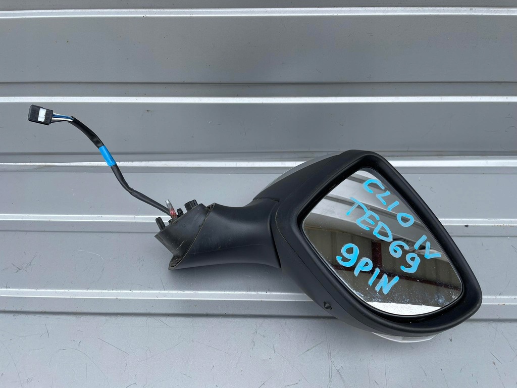 фото №1, Renault clio iv зеркало правое ted69 9 pin