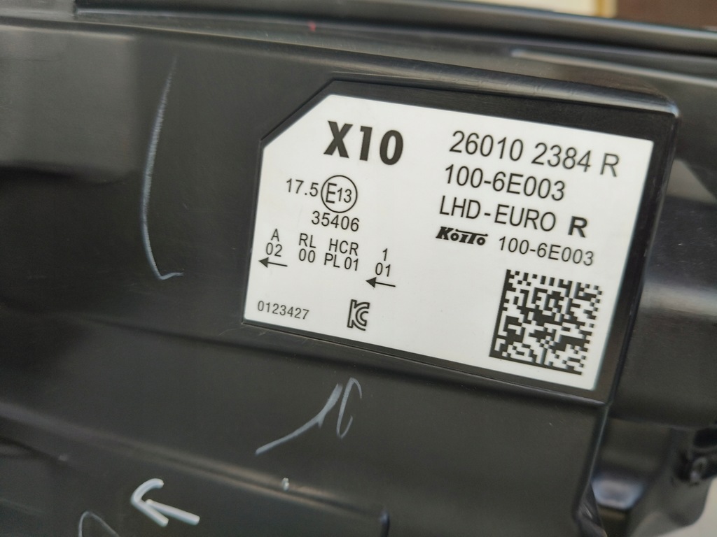 фото №13, Лампа правая фара renault zoe ii 19- full led