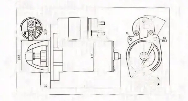 Купить Стартер 063721202010 magneti marelli mercedes