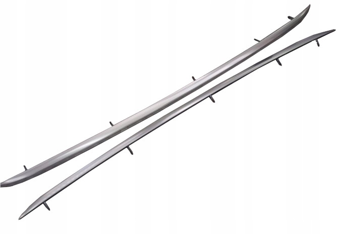 Купить Рейлинги кровельные хром комплект audi q7 4m 2016+