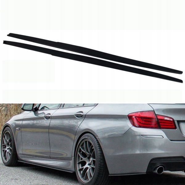 фото №1, Накладки pod пороги bmw f10 f11 f18 mp глянцевый black