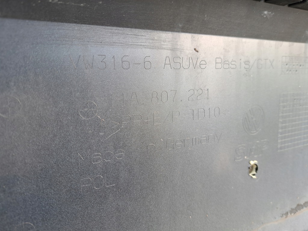 фото №8, Vw id.4 id4 бампер перед передній 11a807221