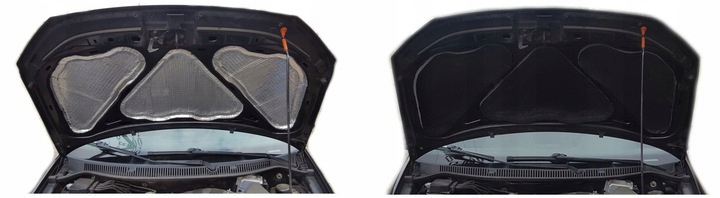 Мат піна шумоізоляційна капот двигуна hałas 10mm камера губка з klejem Недорого