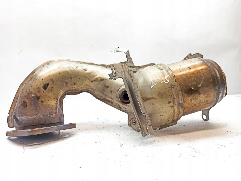 фото №7, Volkswagen eos 2010 фильтр частиц твердых катализатор / fap / dpf