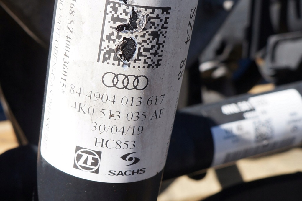 фото №8, Балка задня підвіска підрамник диференціал audi a6 c8 a7 4k0505235al 0g2500043e