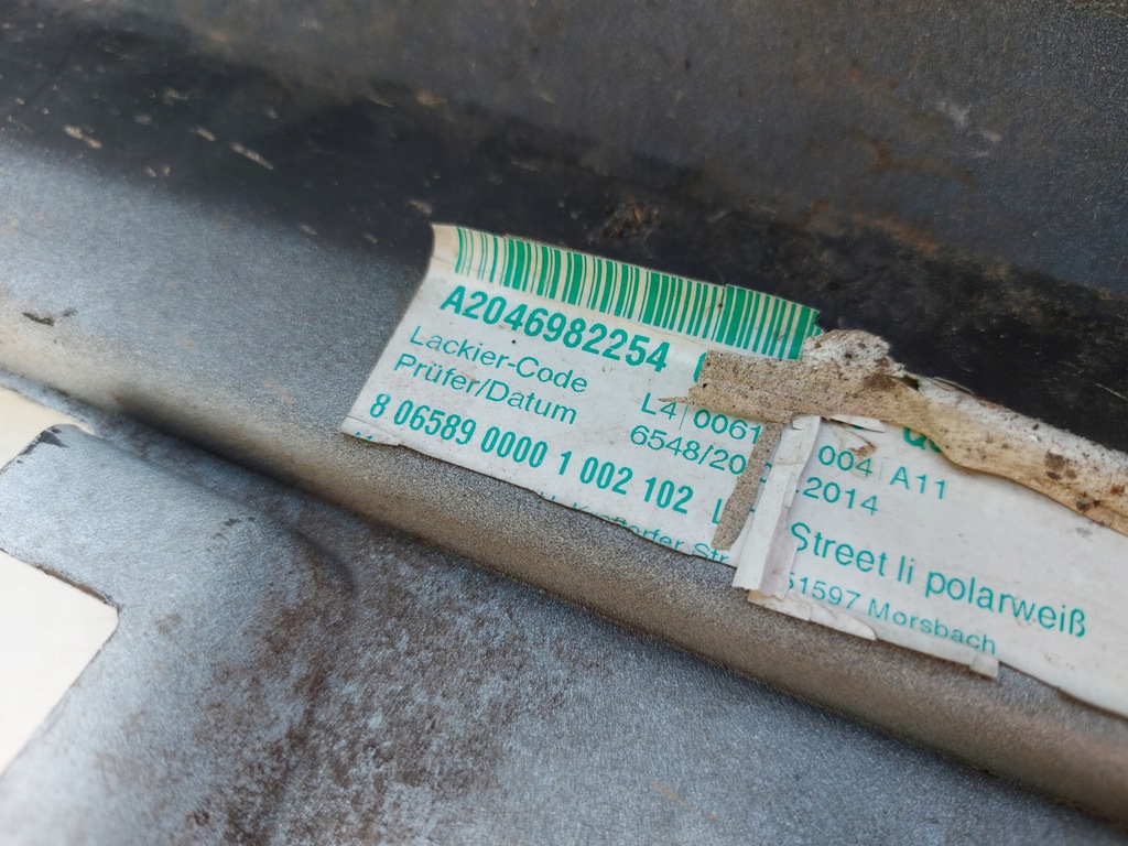 фото №8, Mercedes glk 204 порог молдинг порог левый