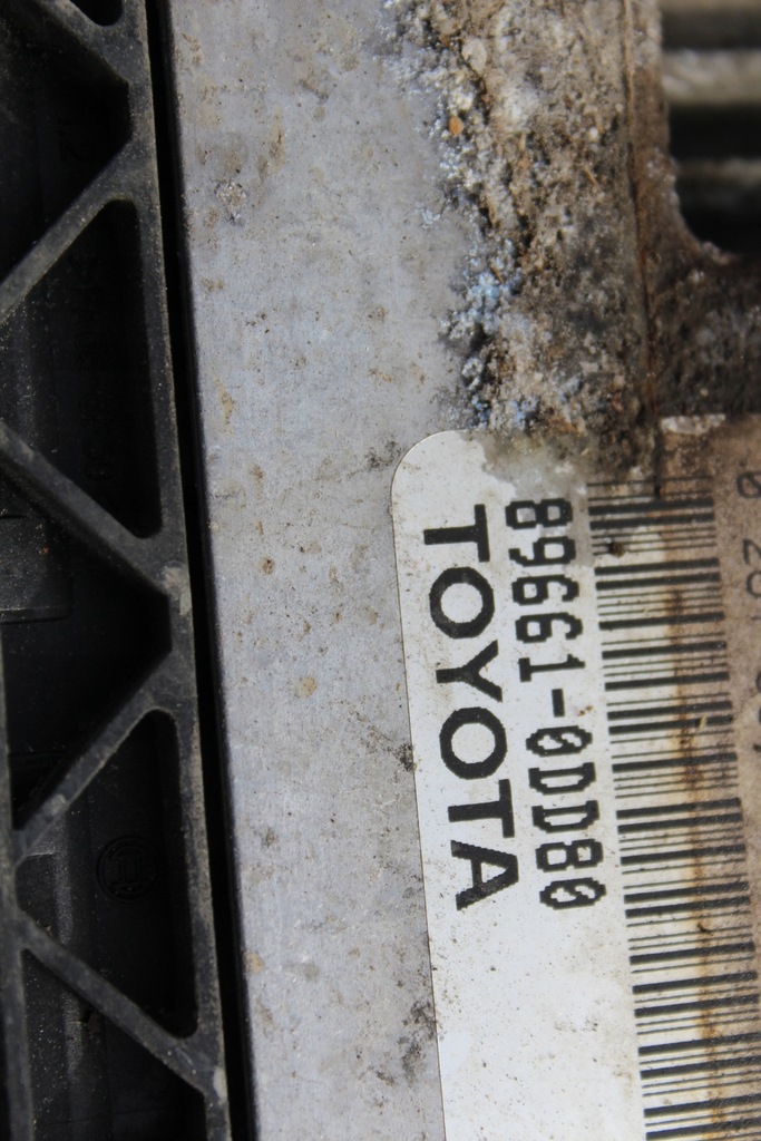 фото №8, Набор стартовый бортовой компьютер замок зажигания ключ yaris ii lift 1.0 89661-0dd80