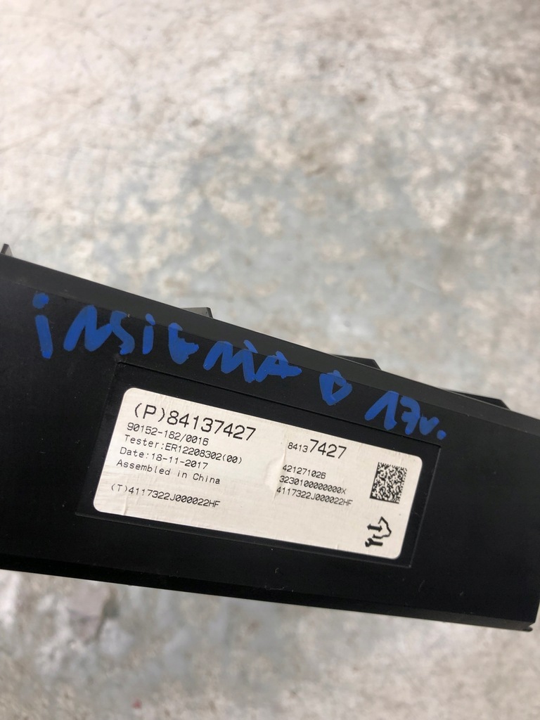 фото №6, Модуль блок керування обдув opel insignia b 84137427