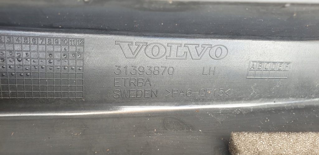 фото №3, Молдинг двері захист рамка лівий перед volvo xc90 ii