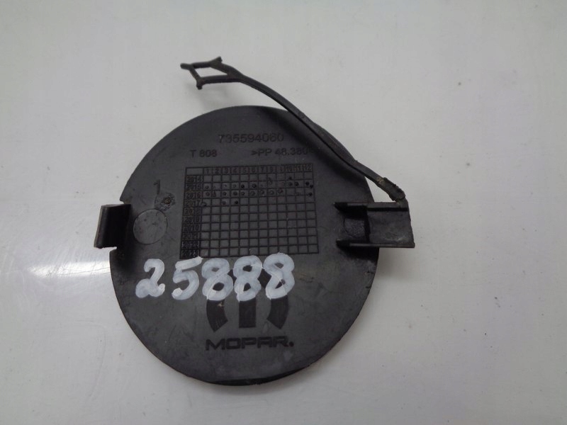 фото №2, Fiat doblo ii lift заглушка hak бампер перед