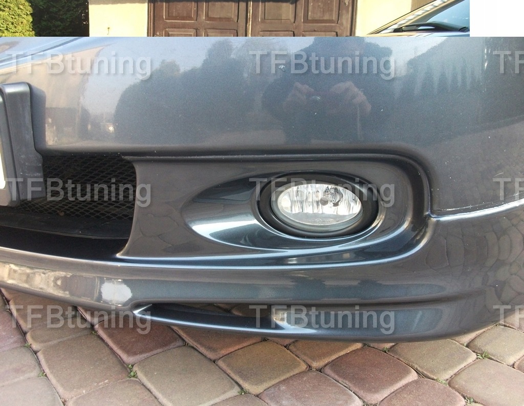 фото №7, Спойлер накладка бампера перед honda accord 2002-2006 tfb тюнинг