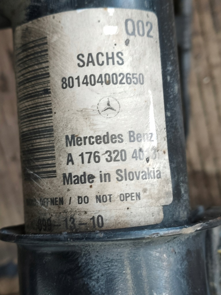 фото №8, Mercedes cla w117 w176 w246 1.5 1.8 2.2 cdi mcperson поворотный кулак рычаг левый