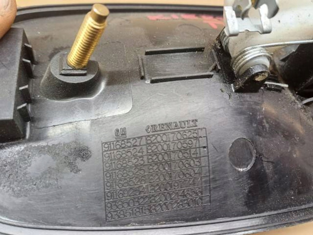 фото №3, Ручка левая передняя наружная trafic ii vivaro