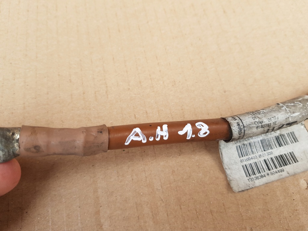 фото №8, Клема акумулятор мінусова маса opel zafira b astra h 13136384 jkt