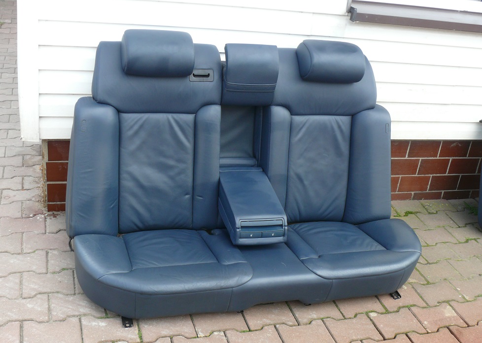 фото №1, Заднее сиденье кожа с подогревом niebieska vw phaeton 02-