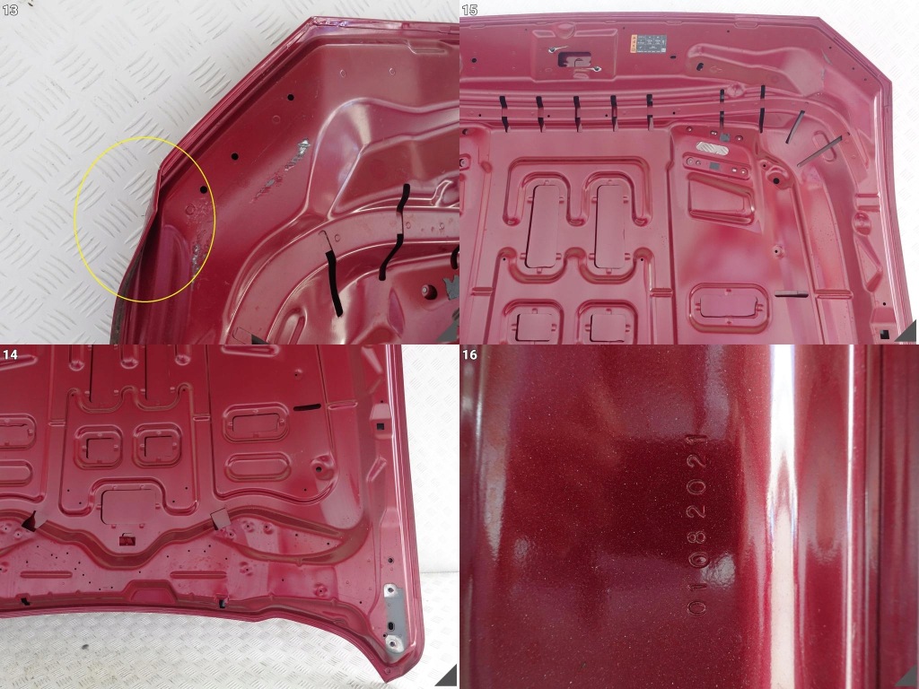 Ford mustang vi 6 рестайлинг  17- капот крышка двигателя Доставка