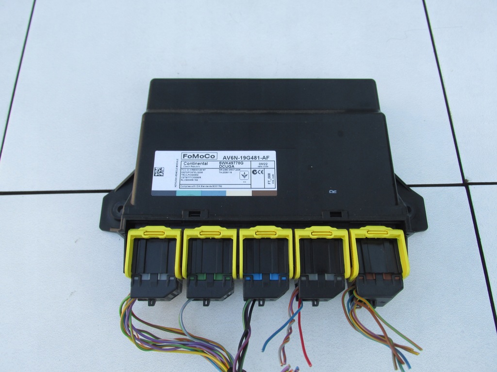 фото №5, Модуль комфорта av6n19g481 ah af c-max mk2 grand