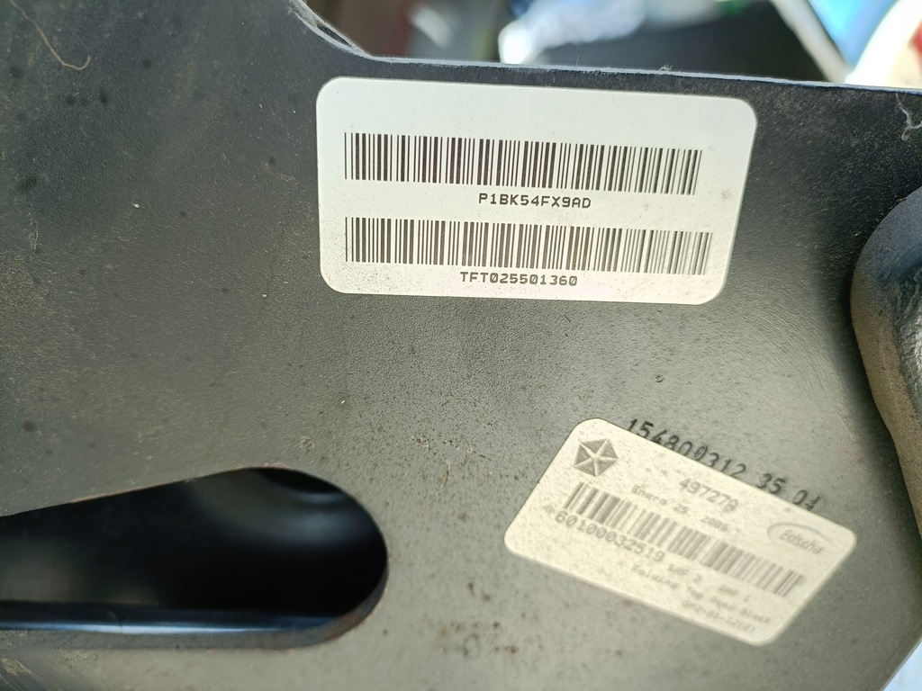 фото №6, Электрически складной kompletny крыша chrysler pt cruiser cabrio film !!