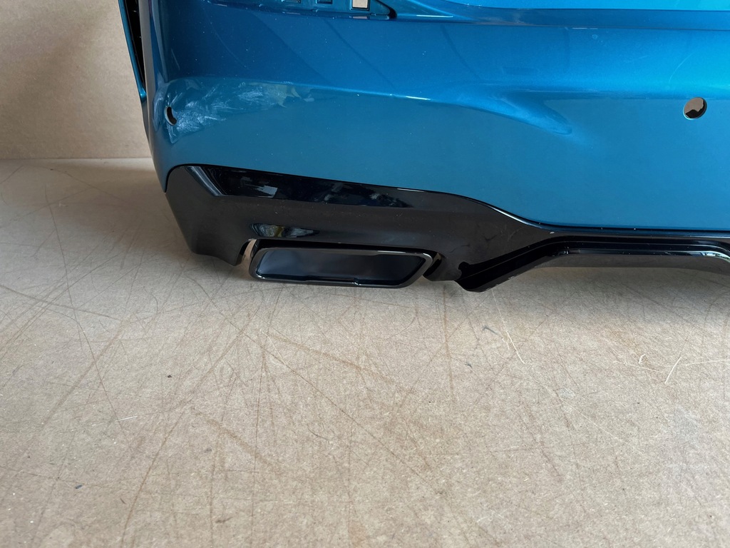 фото №7, Bmw 2 gran coupe f44 m набір бампер задня задній dwa вихлопи shadow line