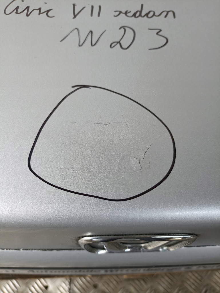 фото №5, Honda civic vii sedan крышка багажника багажника