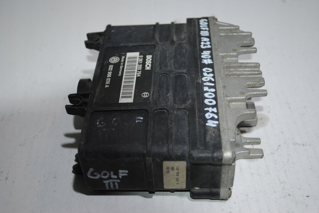 фото №6, Бортовой компьютер двигателя vw golf iii 0261200764