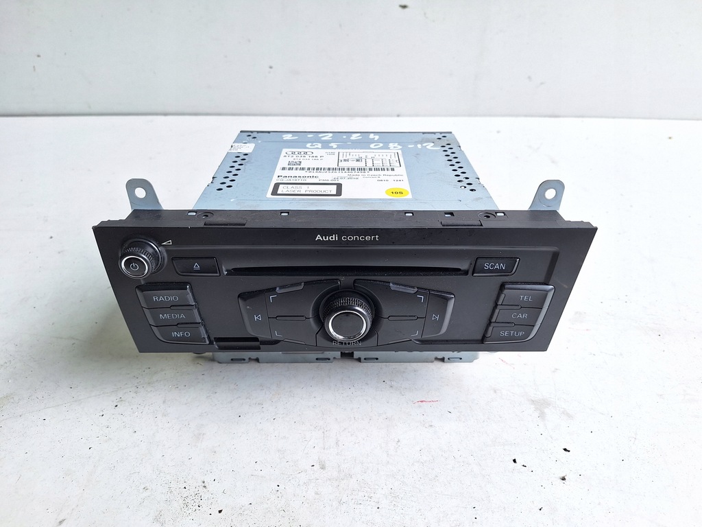 фото №1, Audi q5 8r 08-12 радіо зчитувач cd 8t2035186p